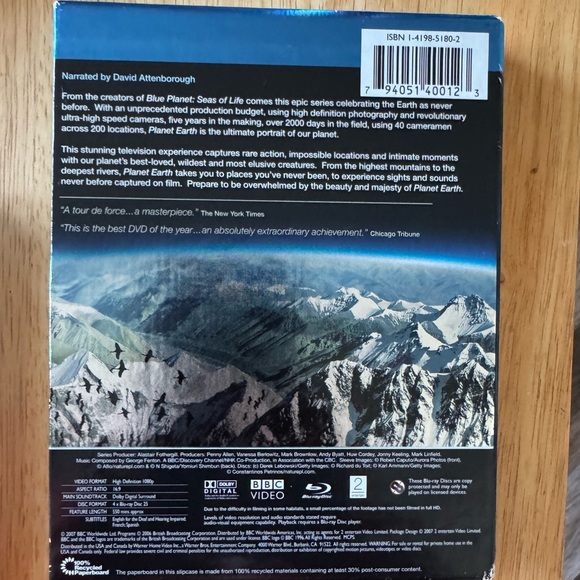 Planet Earth  The Complete Series 4 Disc Blu ray - Picture 3 of 8